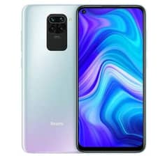 Redmi note 9 with complete box for sale back cover