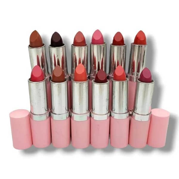 Multicolor Box of 12 Matte Lipsticks
