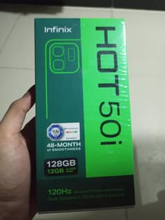 Infinix Hot50i 6+6/128 New