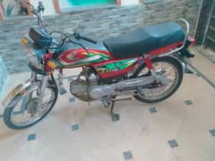 Honda cd 70 sale 21/22 model location Gojra All ok original. 2 mirror
