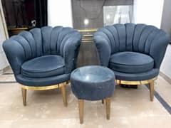 used for 1month new condition  2 syte table 2  coffee.   chair.  table