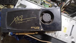 Graphic card: Nvidia GeForce GTX 470