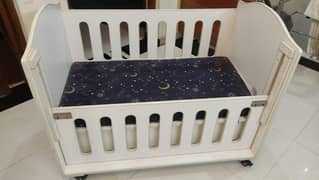Baby Crib Cot with Free mattress