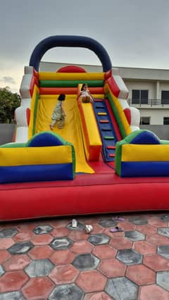jumping Slide #jumping castle #advertising gate