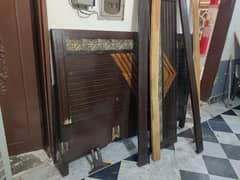 Wooden Double Bed