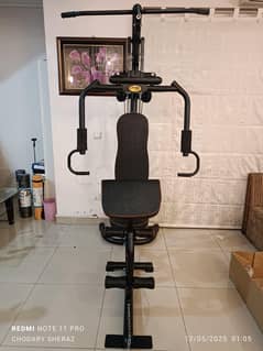 home gym multi station weight lifting body building gym chest machine