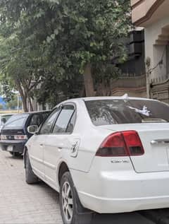 Honda civic 2005 model lahore number exchange possible