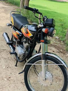 Honda CG 125 Hyderabad number