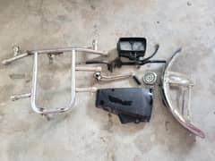 spare parts of 70,125 and ybr 125g