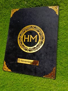 Customized Nikkah booklet