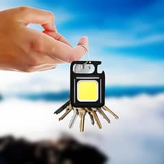 Multifunction Portable LED Flashlight – Rechargeable Torch