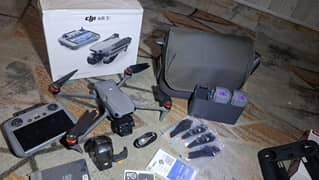 DJI air3s combo in mint condition 43000