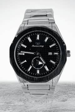 Luxury Stainless Steel watch for men -- Elegant Design