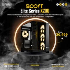 BOOST ELITE SERIES X200 Available - Best For Gaming Pcs | All Karachi