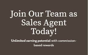Commission-Based Sales Agents (Office-Based – Lahore)