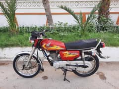 Honda CG-125cc Model 2021 Karachi Number.