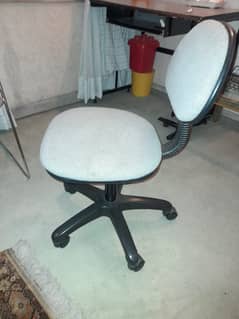 Office Chair and Computer Table