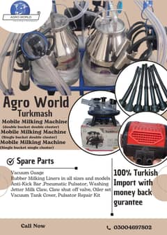 Mobile Milking Machine/Turkmash Automatic Milking/Cow&Buffalo Milking