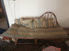 Cane sofa