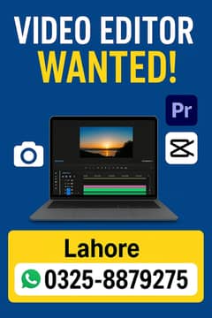  Video Editor Required
