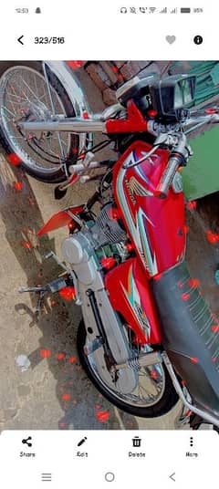 honda 125 2016 model exchange  with cd 70
