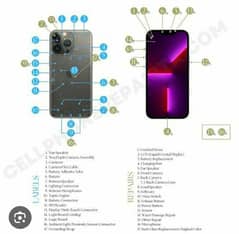 iphone 13 all part's available