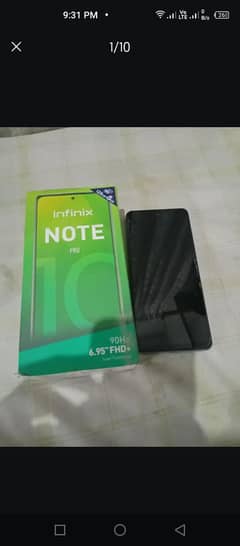 Infinix Note 10 pro 8/128 gb