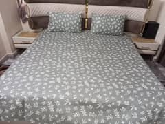 Luxury 3D Cotton Bedsheets – Style Meets Comfort!
