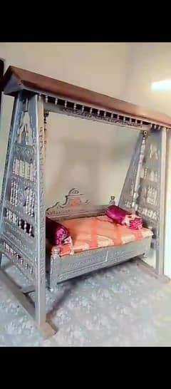wooden jhola