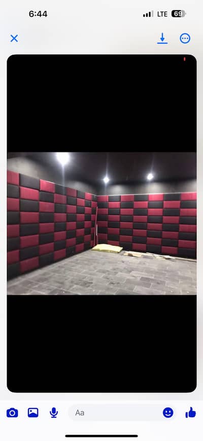 Soundproofing home Theather ,acoustic foam,chair repair,studio YouTube