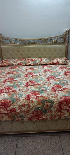 sheesham wood bed set     king size