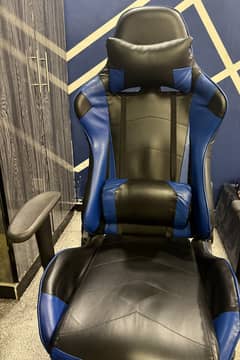 Gaming Chair Black & Blue