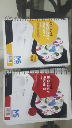 O levels sciences books (description imp)