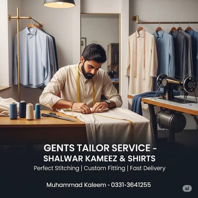 Gents Shalwar Kameez & Shirt Stitching – Reliable & Affordable