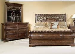 Royal Majesty Solid Wood Bedroom Set