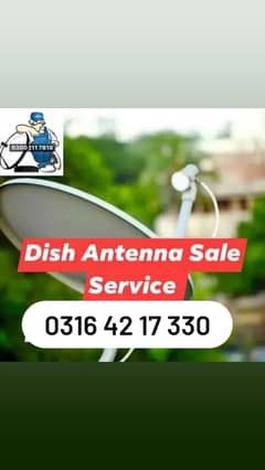 Dish antenna setting and installation 0316 4217330