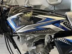 Honda CG 125 2025 Black Color 10/10
