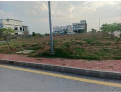 Sector G 8 Marla Plot For Sale Road 2 Boulevard Semi Corner Plot In Bahria Enclave Islamabad