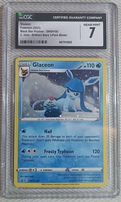 Authentic CGC graded pokemon card.