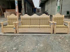 Nandar Wood Sofa set