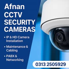 IP & HD CCTV Camera Installation | Networking | PABX Setup | Karachi