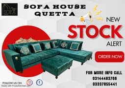 L shape sofa set / corner sofa / 6 seater sofa / sofa set / Molty foam