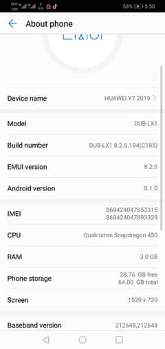 HUAWEI note 7
