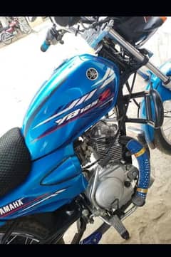 Yamaha ybz 125 blue color