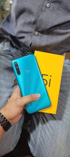 Realme 5i good condition 4GB 64GB seald pta aproved complete saman