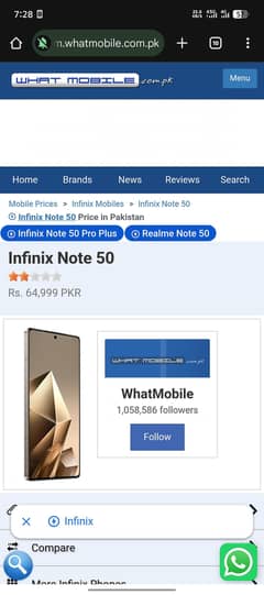 infinix note 50
