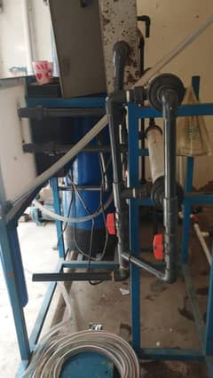 Complete setup for filter plant