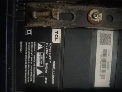 I am sale my TCL 32 inch LED just 3 lines otherwise ok