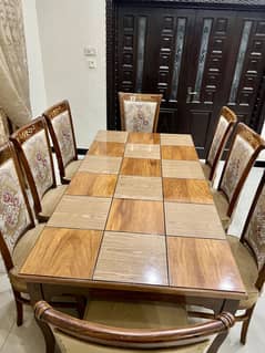 Dining Table with 8 Chairs