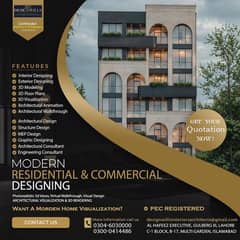 Architect | Interior Design | Residential & Commercial  | Office | 3D